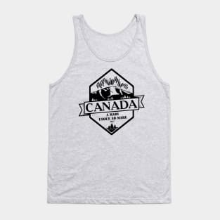 Canada - A Mari USQUE ad Mare Tank Top